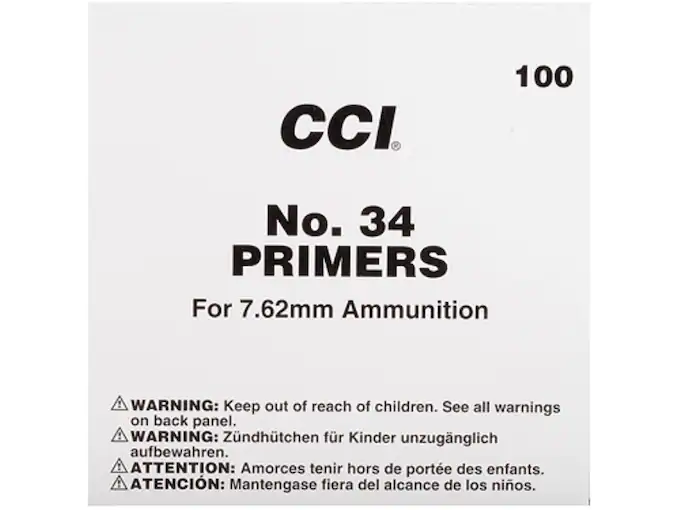 Buy CCI Large Rifle 7.62mm NATO-Spec Military Primers Online